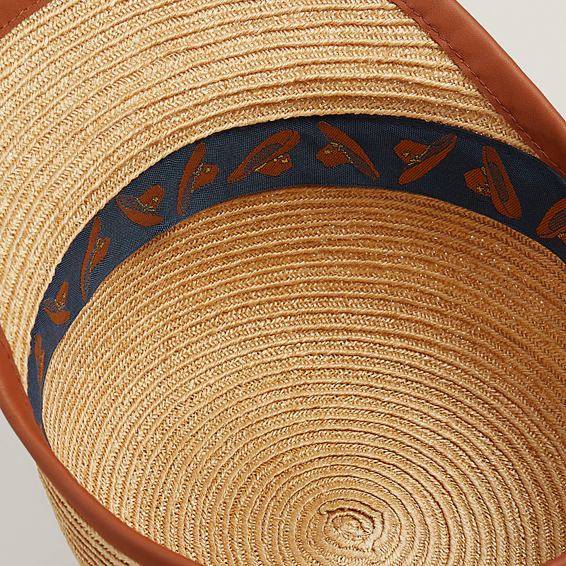 シンプルで上品♪【HERMES】ストローキャップ Garance cap Garance cap | Hermès Australia